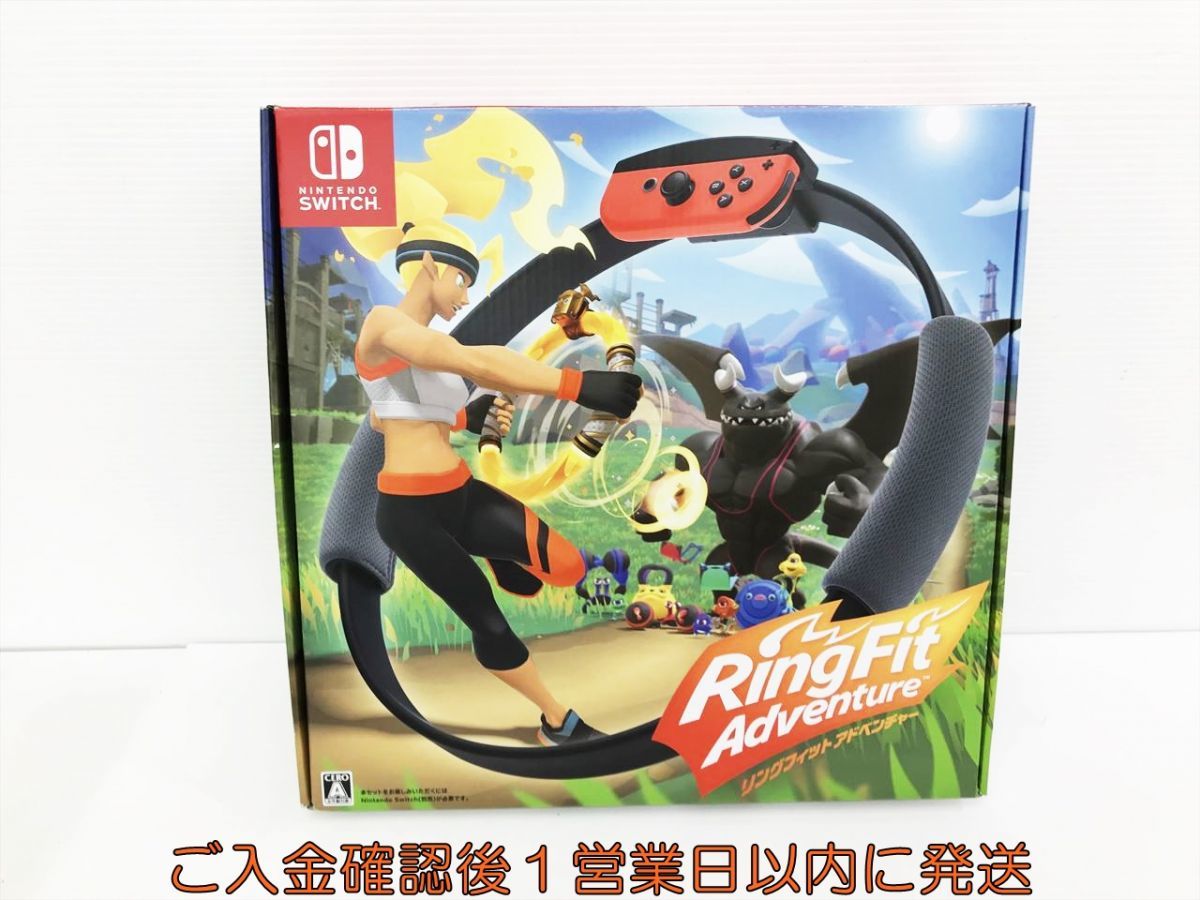 【1円】Switch ソフト リングフィットアドベンチャー リングコン/レッグバンド セット スイッチ ゲームソフト J09-414kk/G4_画像1