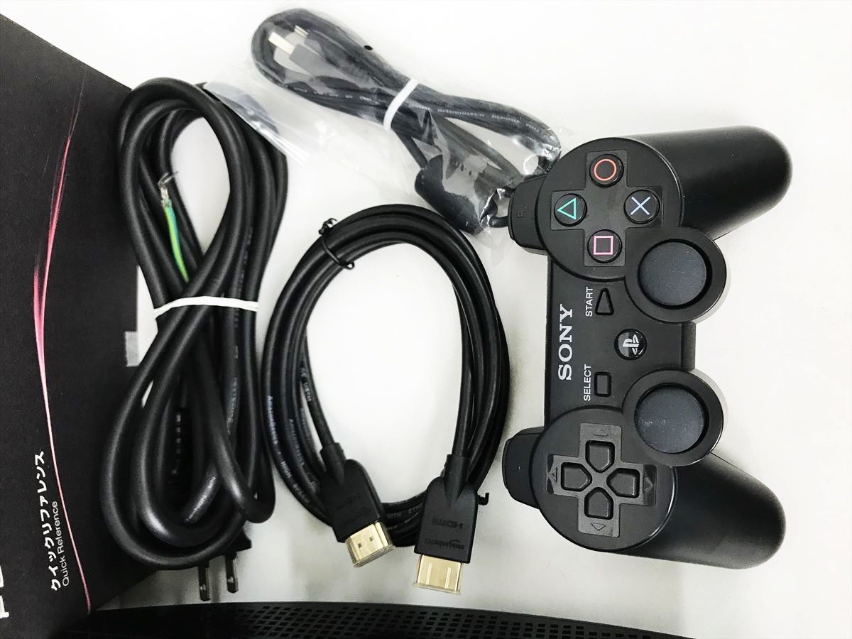 1円】PS3 本体セット初期型ブラック60GB SONY PlayStation3 CECHA00