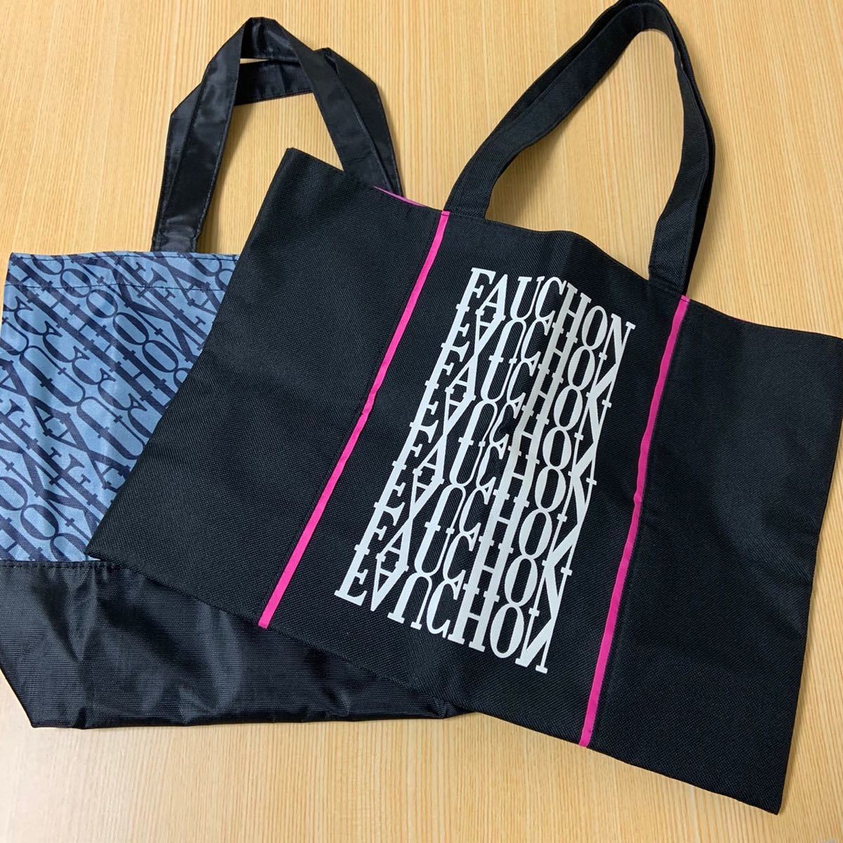 未使用 FAUCHON フォション トートバッグ エコバッグ 2点セット 高島屋 オリジナル 非売品 かばん_画像1