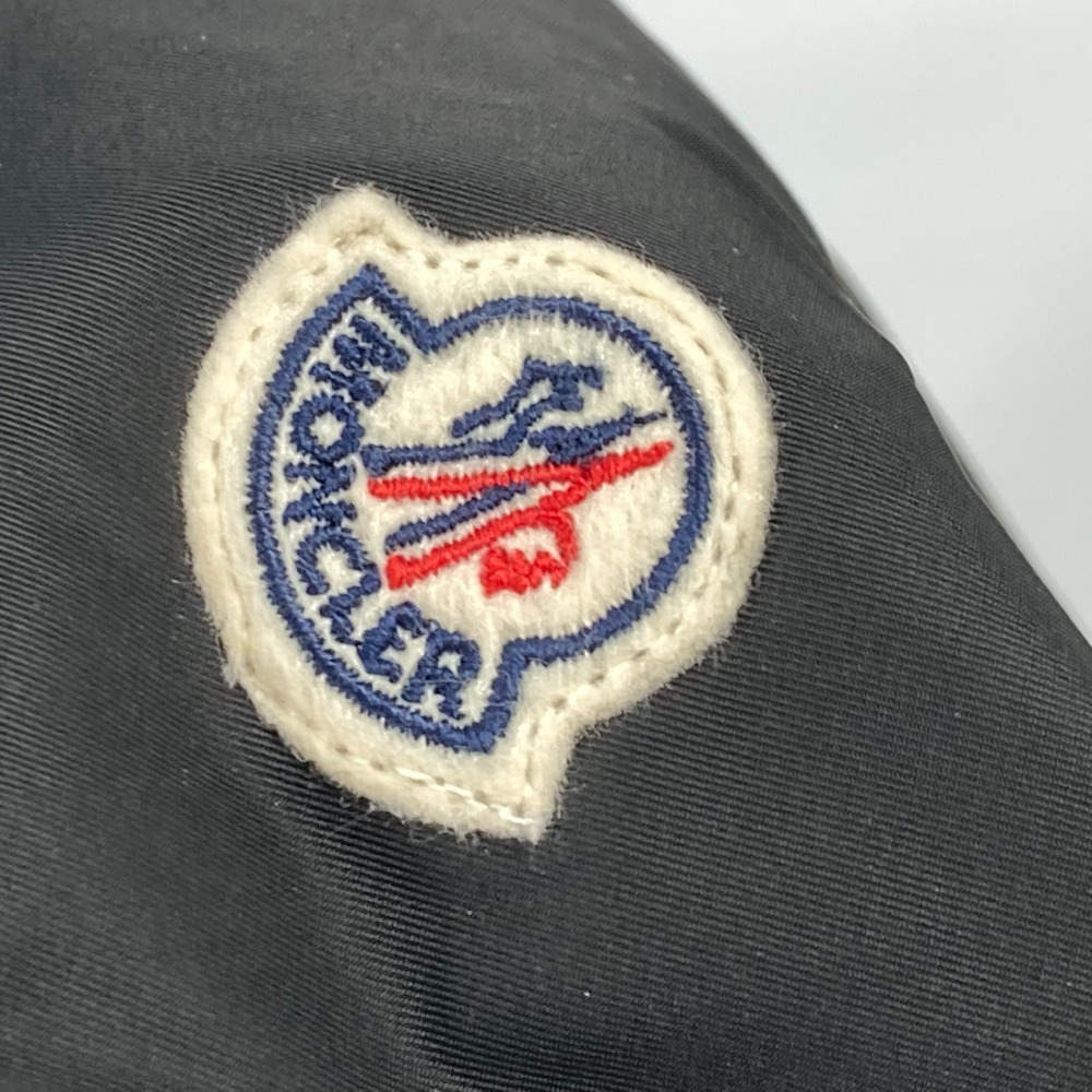 美品 MONCLER モンクレール ロゴ ハット帽 帽子 バケットハット ボブハット ハット ブラック レディース【中古】_画像8