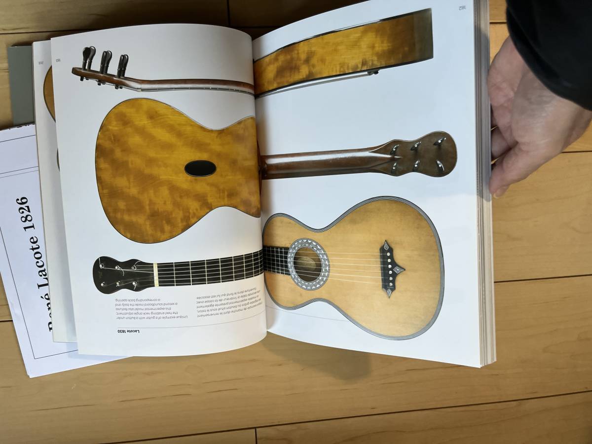 クラシックギター書籍　ルネ・ラコート　パリのルシアー　ギター製作参考　洋書_画像2