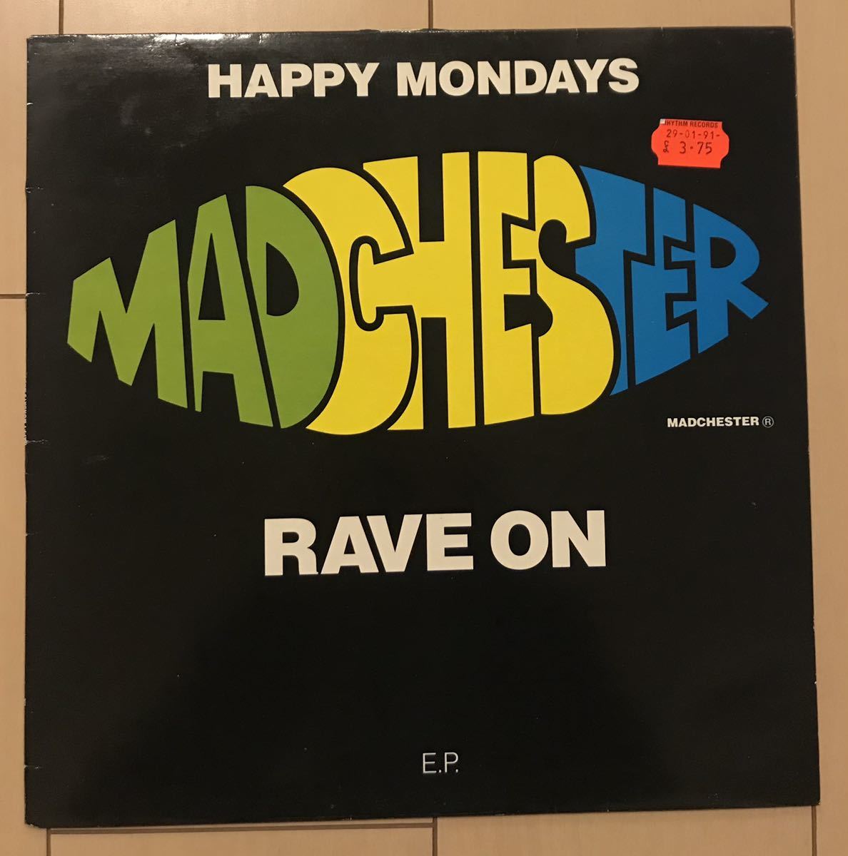 ■Happy Mondays■ハッピー・マンデイズ■Madchester: Rave On / 12” / E.P. / 歴史的名盤 / レコード / アナログ盤 / ヴィンテージLP /_画像1