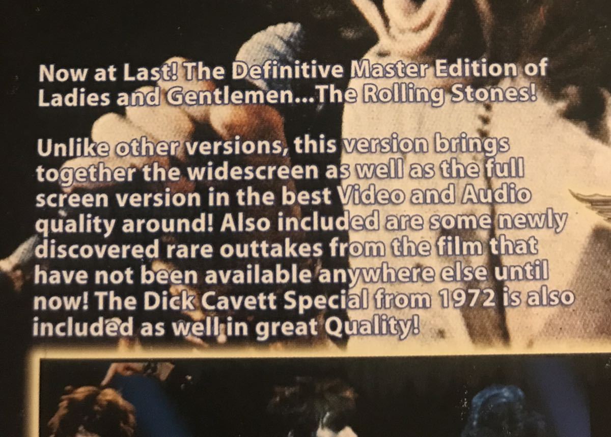 The Rolling Stones / ローリングストーンズ / Ladies And Gentlemen….Thr Rolling Stones: Defenitive Master Edition / 1DVD / Widescre_画像4