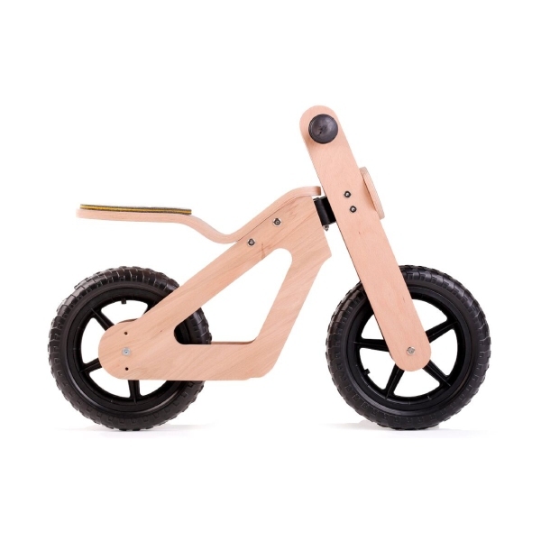 [ outlet ] mamatoyz mama toys Balance Bike balance bike black wheel vehicle wooden toy 3 -years old about from wooden sp-026-08