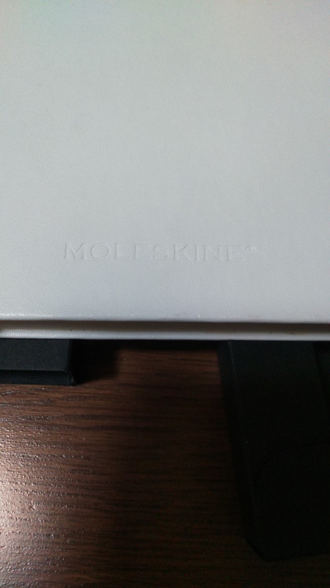 モレスキン MOLESKINEノート 白色 未使用品 三菱重工 MITSUBISHI HEAVY INDUSTRIES 箱入り 本体寸法約21x13x1.8cm レターパックライト370円の画像4