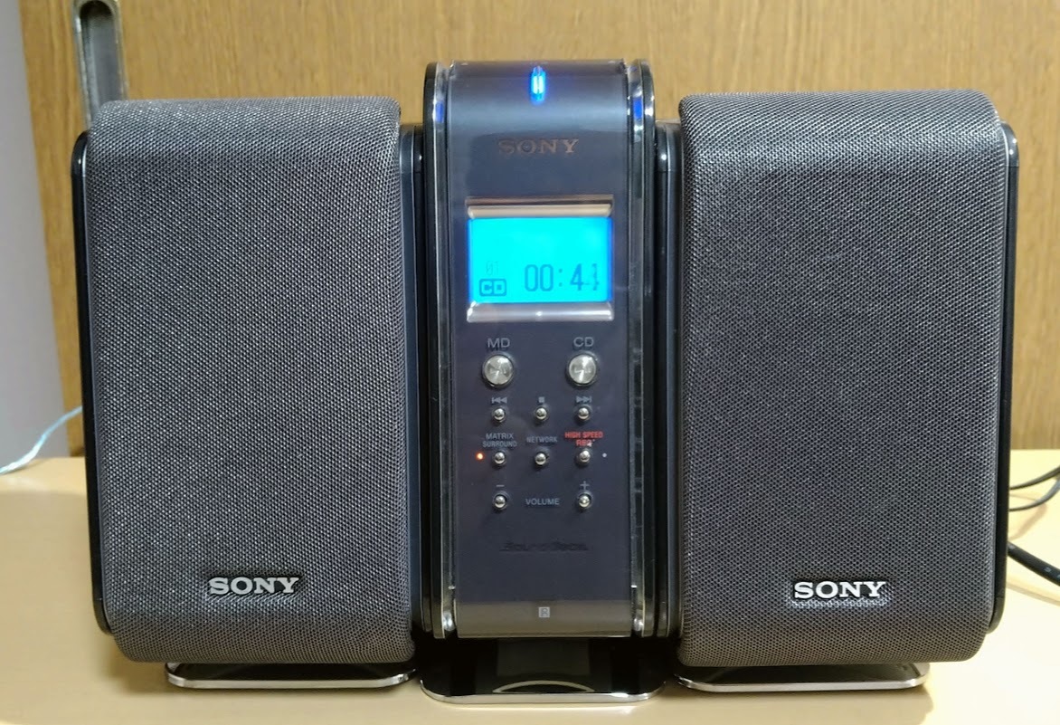 SONY LAM-Z05（動作確認済みの訳あり品）_自作のCD-Rで再生確認済