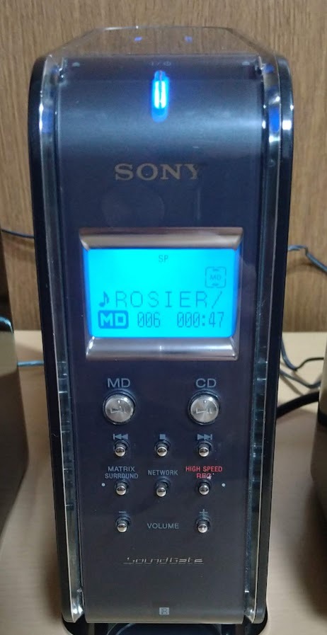 SONY LAM-Z05（動作確認済みの訳あり品）_MD再生中