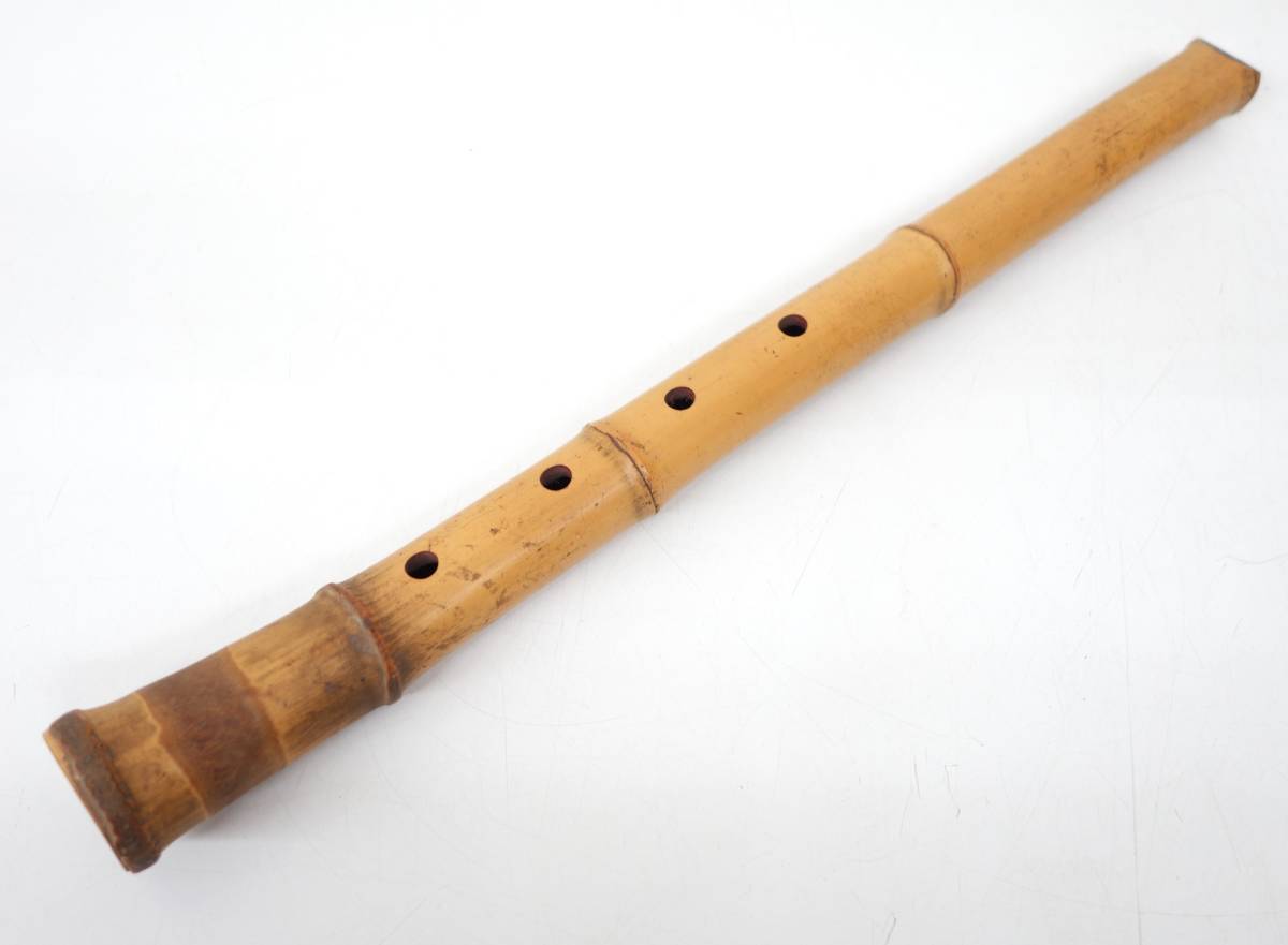 伝統工芸伝統芸能時代＊和楽器木管楽器＊尺八しゃくはち＊全長約50 