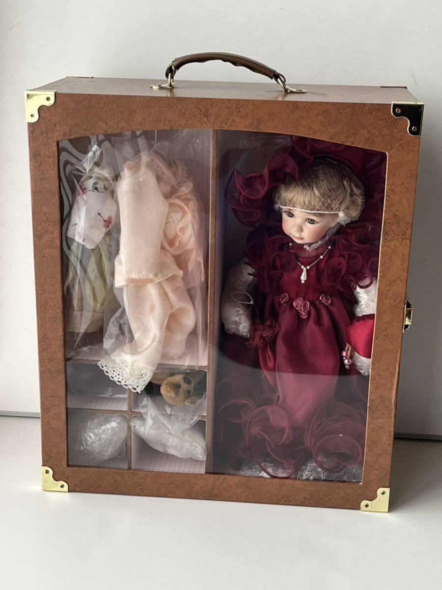 ビスクドール　アンティーク　西洋人形　着せ替え　ドレス　人形