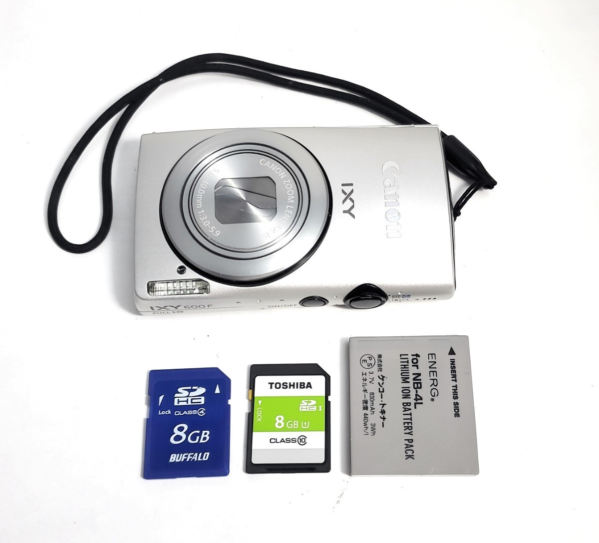 【動作品】Canon　IXY 600F　5.040.0mm コンパクトデジタルカメラ デジカメ デジタルカメラ イクシー 600F　PC 1676 美品_画像3