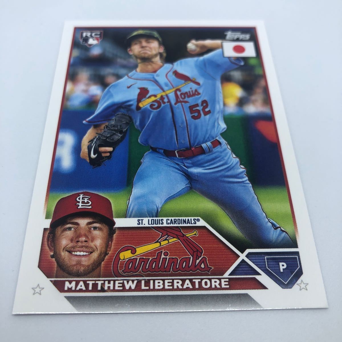 2023 Topps MLB Baseball JAPAN SPECIAL EDITION 2023 65 セントルイス・カージナルス マシュー・リベラトーレの画像1