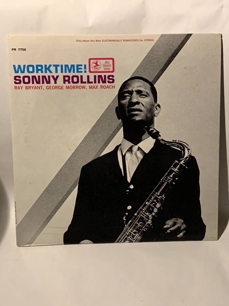 米　prestige 紺　Sonny Rollins Worktime! PRST 7750_画像1