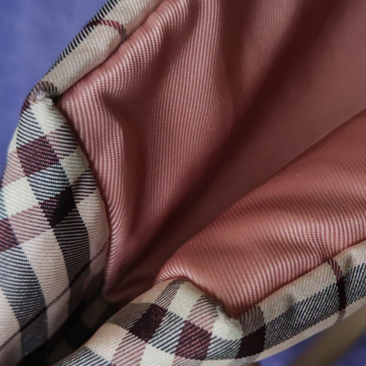 バーバリー BURBERRY ブルーレーベル 舟型 ミニトートバッグ 革 バーバリー BURBERRY ブルーレーベル 舟型 ミニトートバッグ 革