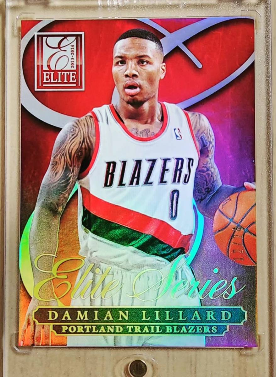 24枚限定 SP 2013 -14 Panini Elite Series DAMIAN LILLARD ( /24) / ダミアン リラード Holo Refractor_画像1