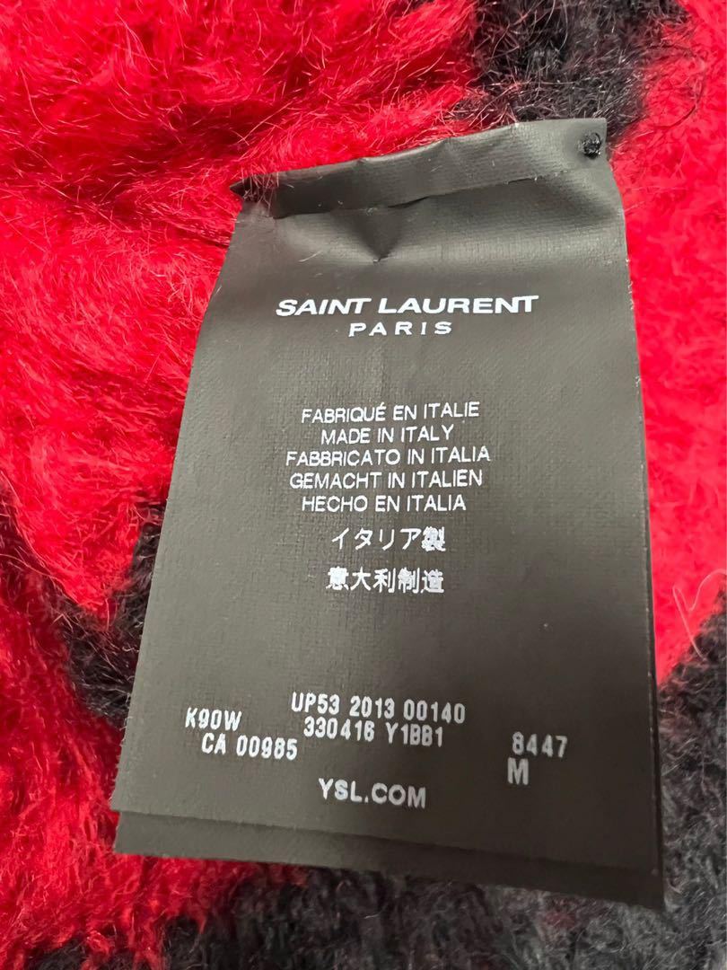 サンローランパリSAINT LAURENT PARIS ボーダーモヘヤニット サンローランパリSAINT LAURENT PARIS ボーダーモヘヤニット