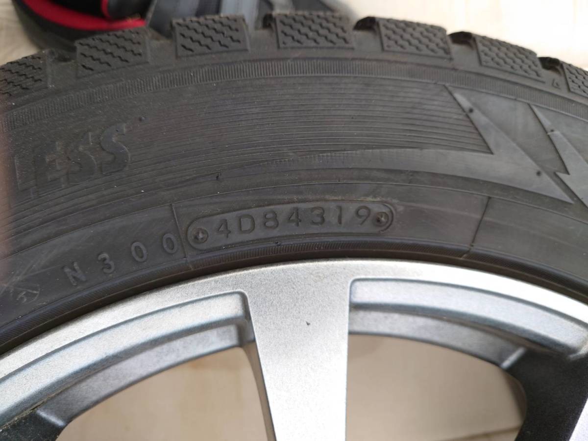 ★デリカ用？　ホイール付き　TOYO　Winter TRANPATH TX スタッドレスタイヤ 225/55R18 19年製　B_画像4