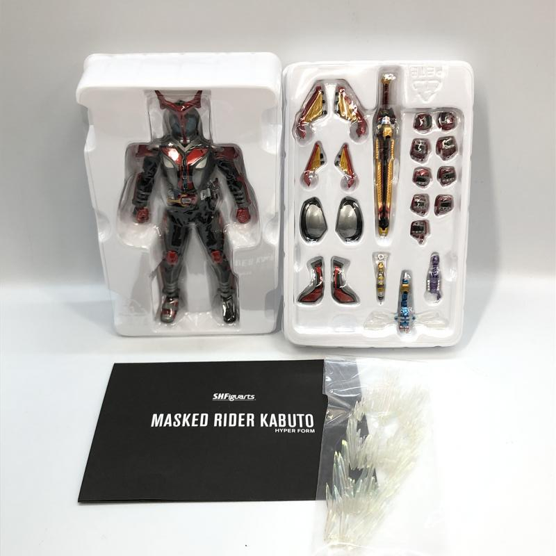 【中古】S.H.Figuarts 真骨彫製法 仮面ライダーカブト ハイパーフォーム 開封品[240097169779]_画像3