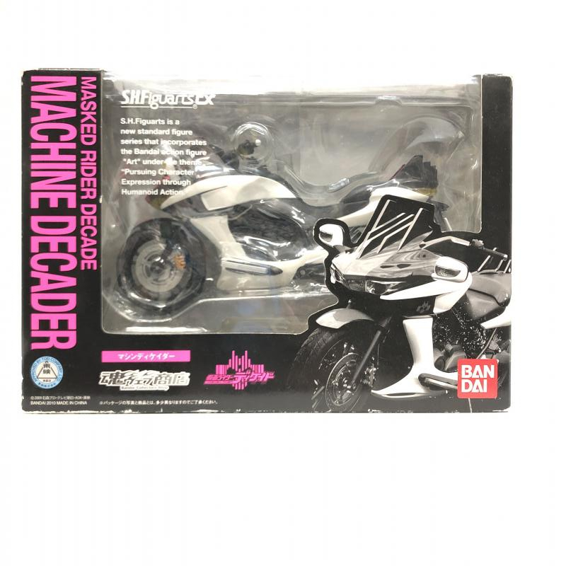 日本に 【中古】バンダイ S.H.Figuarts 仮面ライダーディケイド 未開封品 マシンディケイダー 仮面ライダーディケイド