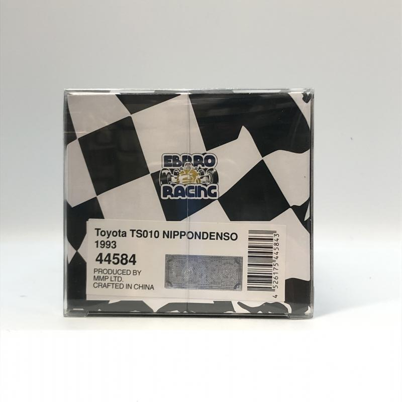 【中古】エブロ 1/43 Toyota TS010 NIPPONDENSO 1993 ZENT #36 ホワイト×レッド 44584 開封品_画像2