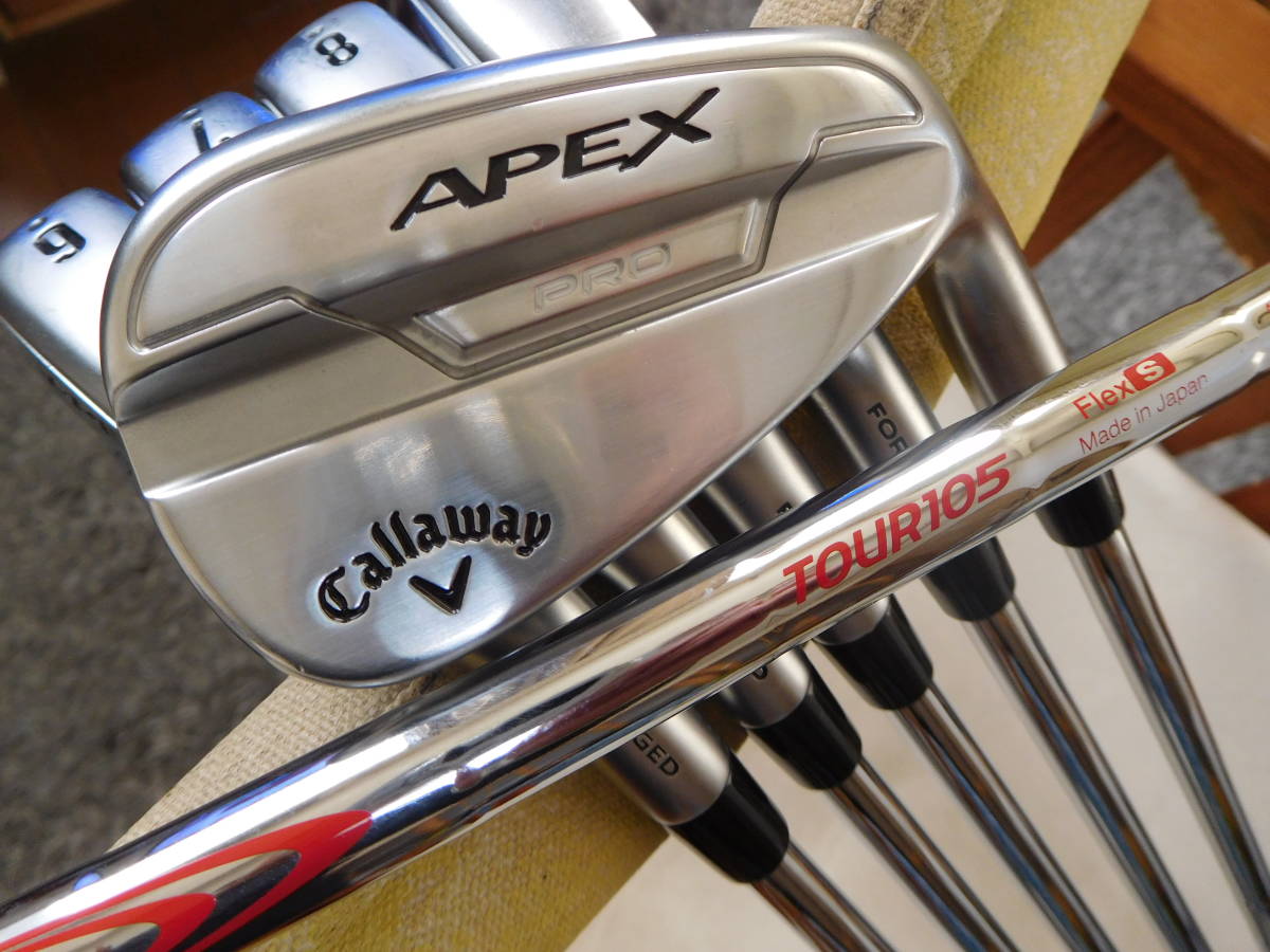 ●　良品・激安！　APEX PRO 2021(JP)　6本　モーダス3・TOUR105S　●_画像1