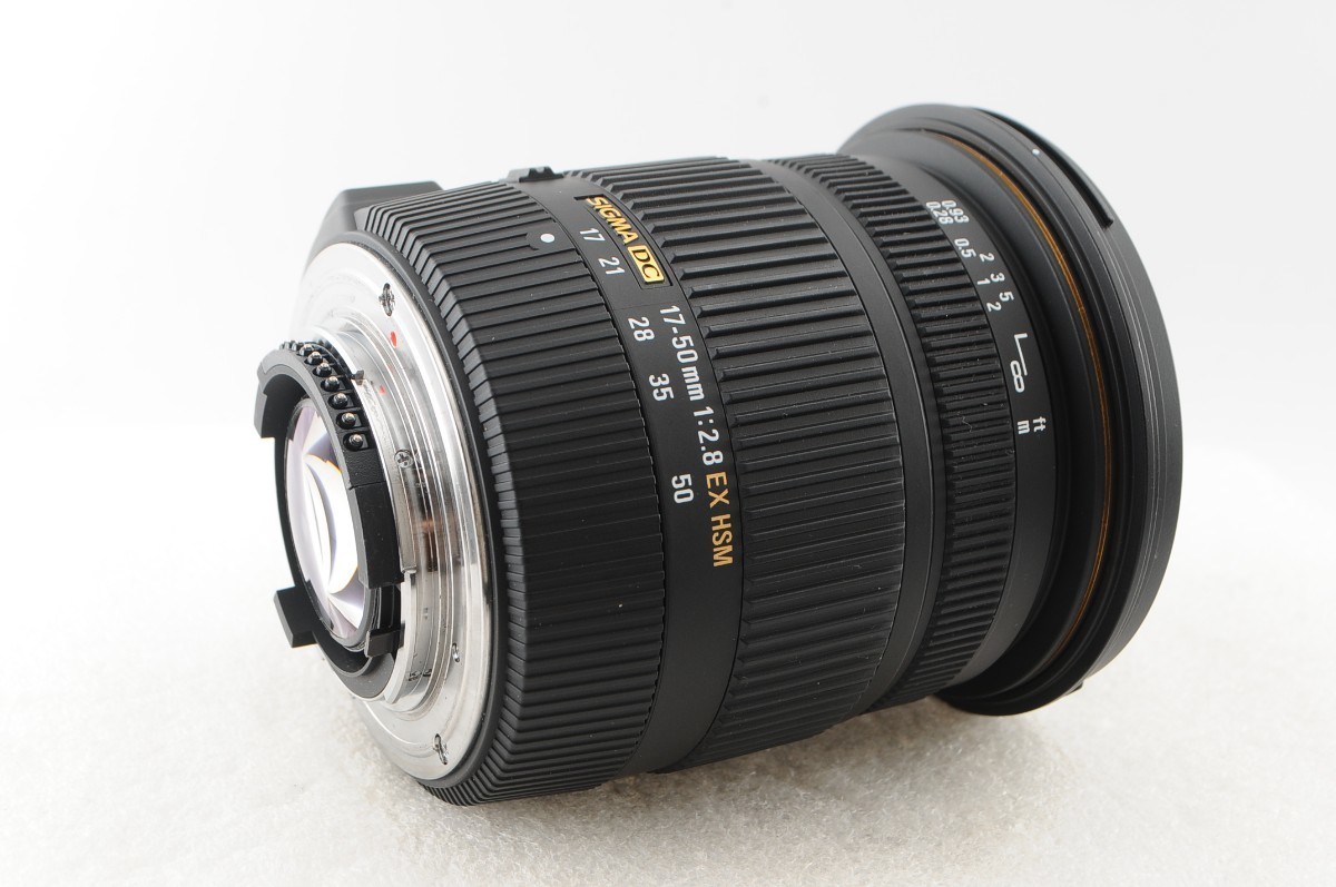 ★新品級★ SIGMA シグマ 17-50mm F2.8 EX DC OS HSM ニコン 元箱 付属品 ★外観・光学共に最高レベルのコンディション! 完動品!_画像5