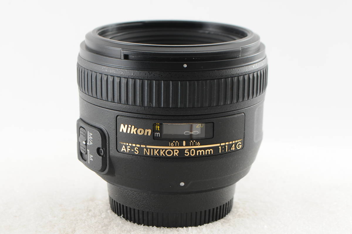 ★新品級★ Nikon ニコン AF-S NIKKOR 50mm F1.4 G 付属品 ★外観・光学共に最高レベルのコンディション! 完動品! 細かく動作確認済み!_画像9