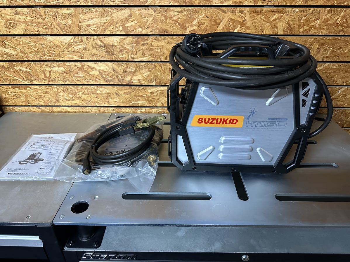 SUZUKID スター電器 i-MIGO200 アイミーゴ140 SIG-140 100V/200V兼用インバータ半自動溶接機 スズキッド 未使用 開封品