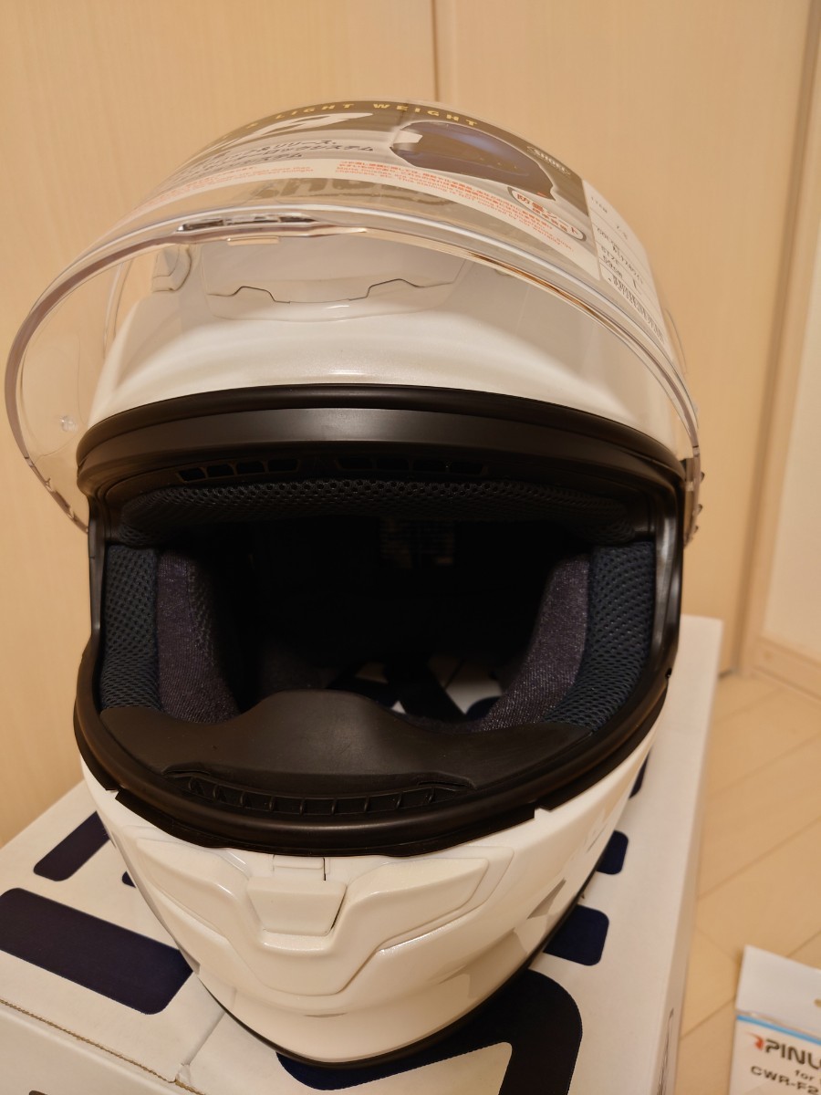 SHOEI フルフェイスヘルメット Z-8 ルミナスホワイト サイズ:L_画像2