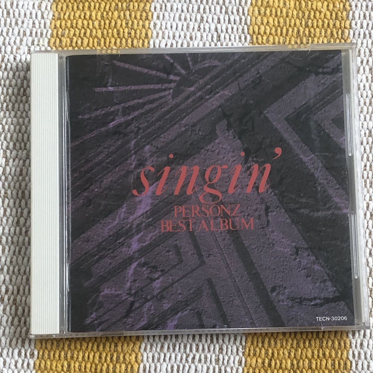 【中古】CD PERSONZ singin' ベスト 当時物_画像1