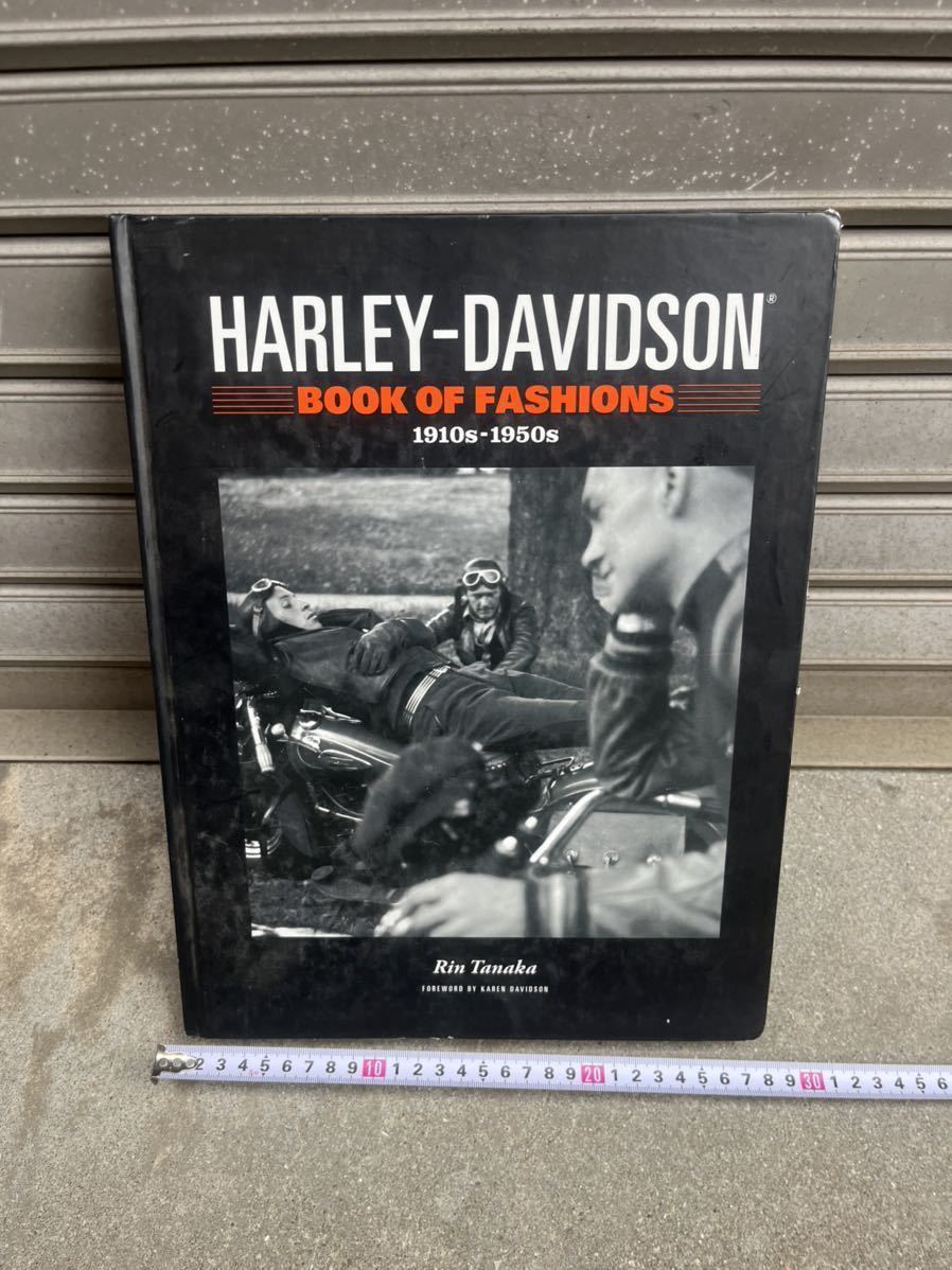 HARLEY-DAVIDSON BOOK OF FASHIONS 田中凛太郎 写真集 パン ナックル サイドバルブ ビンテージハーレー_画像1