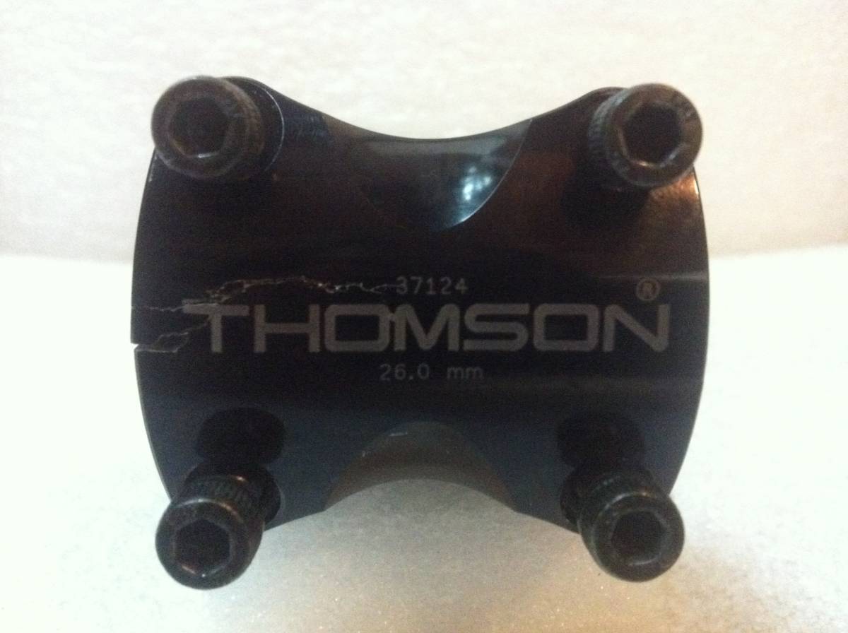 ジャンク Thomson Elite X4 Stem -10° 90mm 26.0mm トムソン ステム　ピスト_画像1
