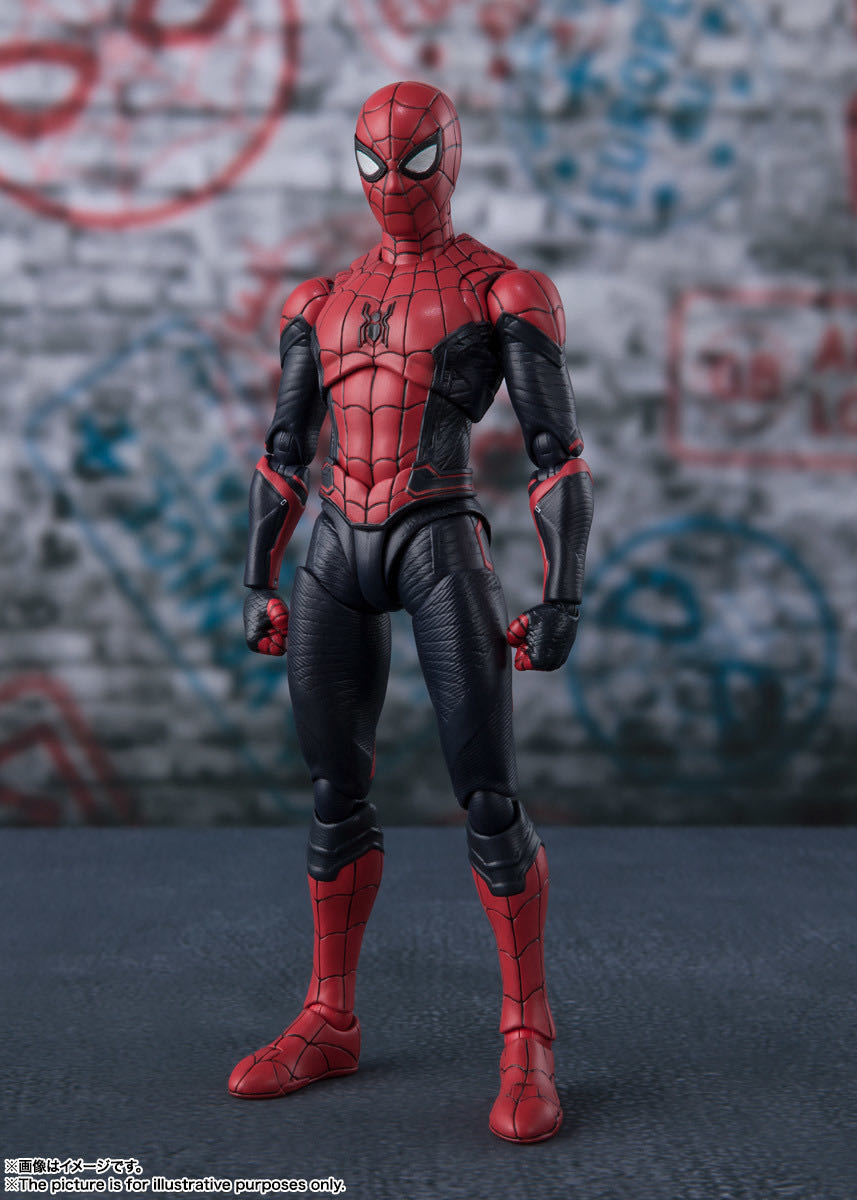 [ новый товар нераспечатанный ] S.H.figuarts Человек-паук выше комплектация * костюм ( Человек-паук : мех *f ром * Home )MARVEL figuarts 