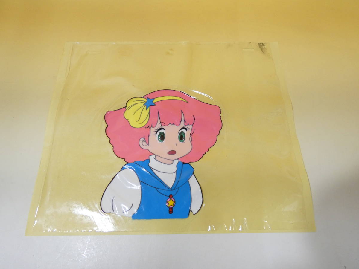 【中古】 セル画（21） 魔法のプリンセス ミンキーモモ③ モモ びっくり顔？ 難あり J1 S603の画像1