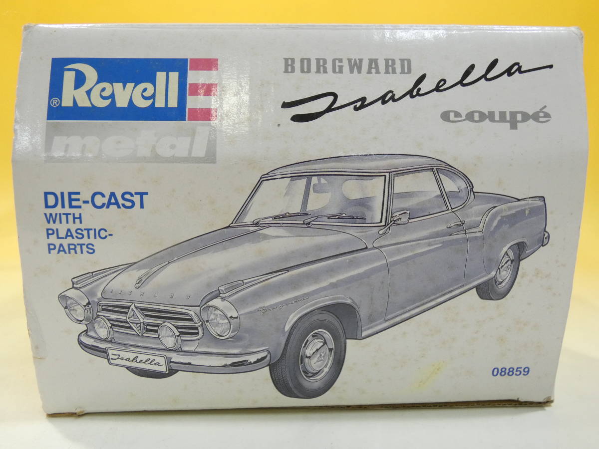 【ミニカー】レベル　1/18　BORGWARD ISABELLA COUPE　シルバー　Revell【中古】J5 H2400_画像9