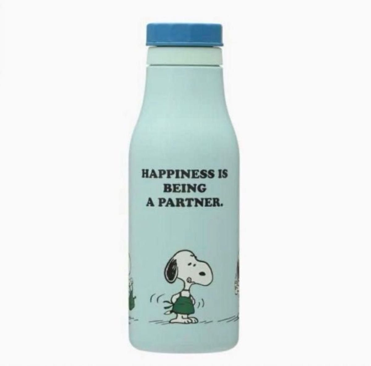 ステンレスロゴボトル PEANUTS ブルー 473ml  スヌーピー　スターバックス　スタバ