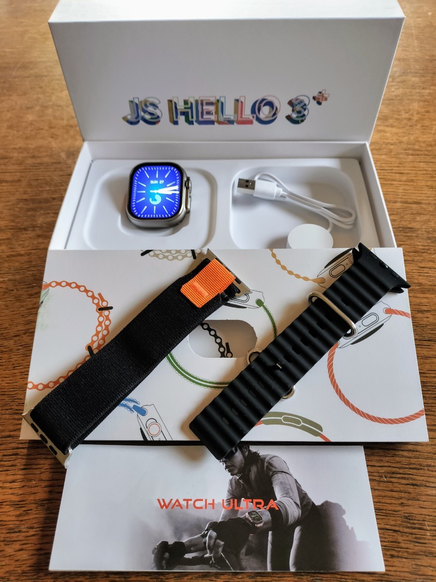 【新品】JS Hello Watch 3+プラス (HW進化版2024年最新型) バンド2本付き_画像7