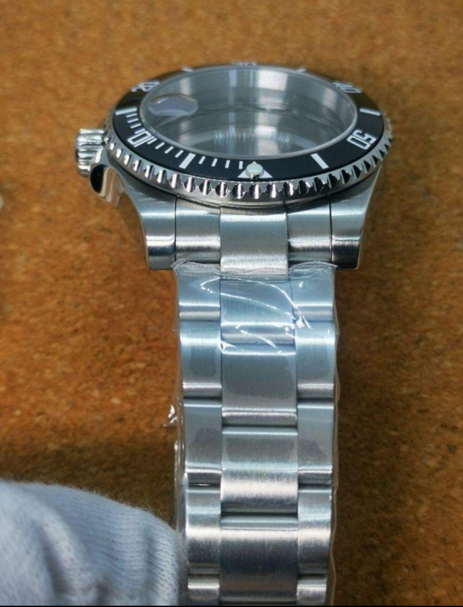 腕時計 ケース NH35 NH36 NH34 7S26 7S36 4R36 対応 ウォッチ ダイバーズ ダイバーズウォッチ 腕時計ケース 腕時計修理 サファイアガラス _画像2