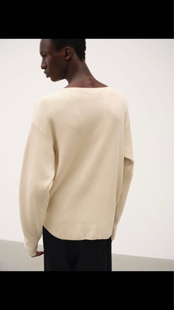 AURALLE 24SS SUPER HARD TWIST RIB KNIT BOAT NECK P/O|Yahoo AURALLE 24SS SUPER HARD TWIST RIB KNIT BOAT NECK P/O|Yahoo