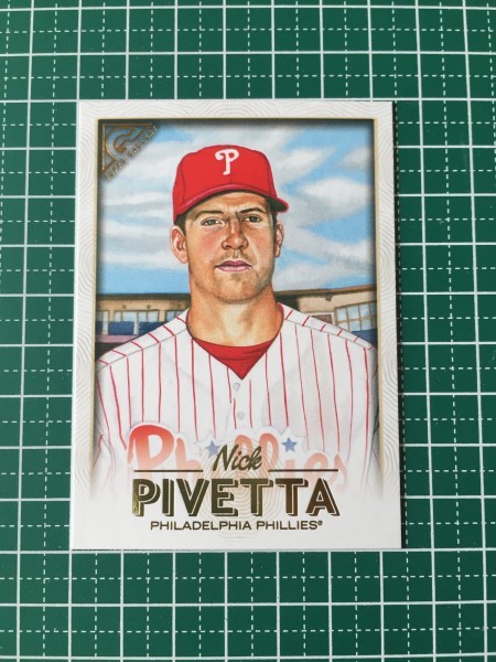 即決のみ！★TOPPS MLB 2018 GALLERY BASEBALL #74 NICK PIVETTA【PHILADELPHIA PHILLIES】ベースカード 18★同梱発送可能！_画像1