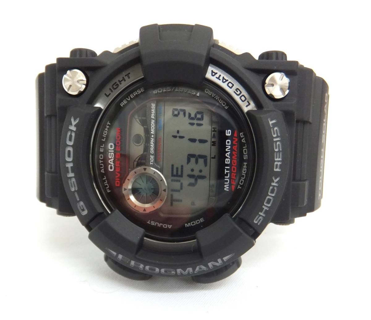 Gショック フロッグマン GWF-1000-1JF 腕時計 G-SHOCK FROGMAN 約1年間保証書付き_画像9