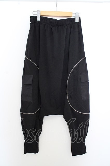 【SALE】NieR Clothing パンツ.FACE Salouel Pants /ブラック/ O-23-08-09-028-Ni-pa-IG-ZT411_画像1
