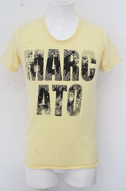 【SALE】TORNADO MART Tシャツ.MARCATO /イエロー/46 O-23-07-28-039-TO-ts-YM-ZT392_画像1