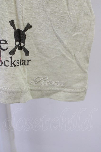 【SALE】Roen Tシャツ.VENUE ROCKSTAR T-23-05-09-010-Ro-ts-YM-ZT161_画像4