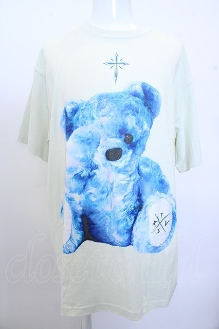 【SALE】TRAVAS TOKYO Tシャツ.Furry bearビッグ /グリーン/F O-23-03-14-014-TR-ts-YM-ZT037_画像1