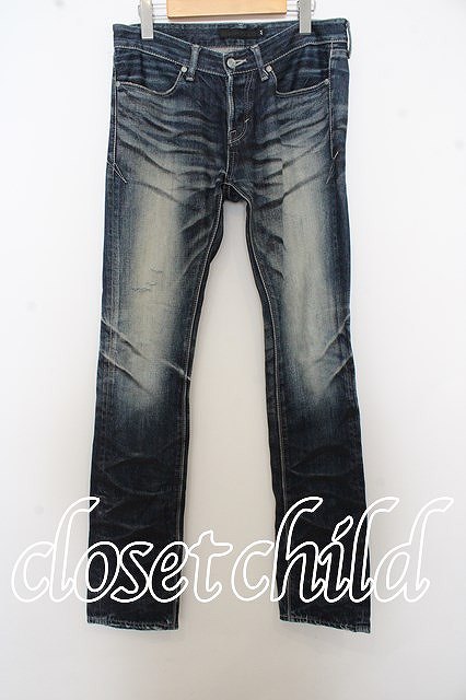 【SALE】FUGA パンツ.Solar Eclipseデニム'11AW /インディゴ/44 O-23-09-15-012w-1-pa-FU-m-YM-ZT446_画像1