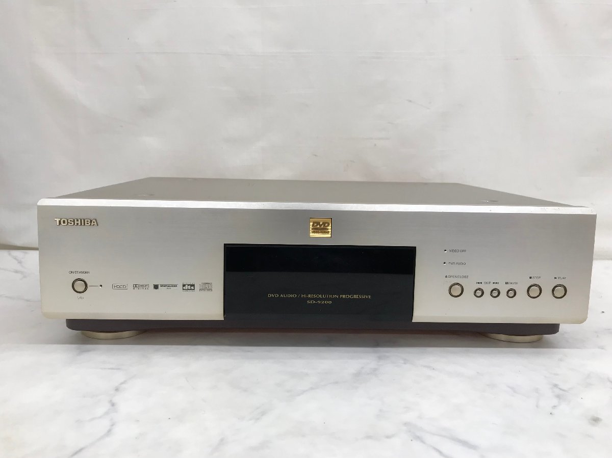 Y0695　ジャンク品　映像機器　DVDプレーヤー　TOSHIBA　東芝　SD-9200_画像2