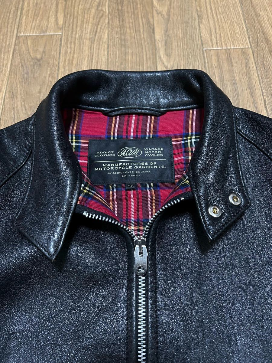 Yahoo!オークション - ADDICT CLOTHES ACVM ハリントン Yahoo!オークション - ADDICT CLOTHES ACVM ハリントン