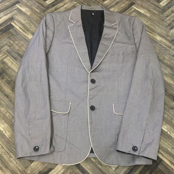 yaM1179 TK tailored jacket серый размер 4