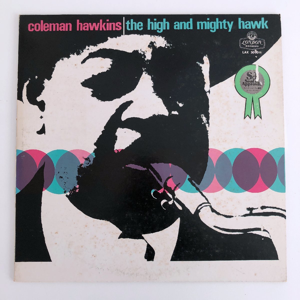 LP/ COLEMAN HAWKINS / THE HIGH AND MIGHTY HAWK / コールマン・ホーキンス / 国内盤 LONDON LAX-3090M 40104_画像1