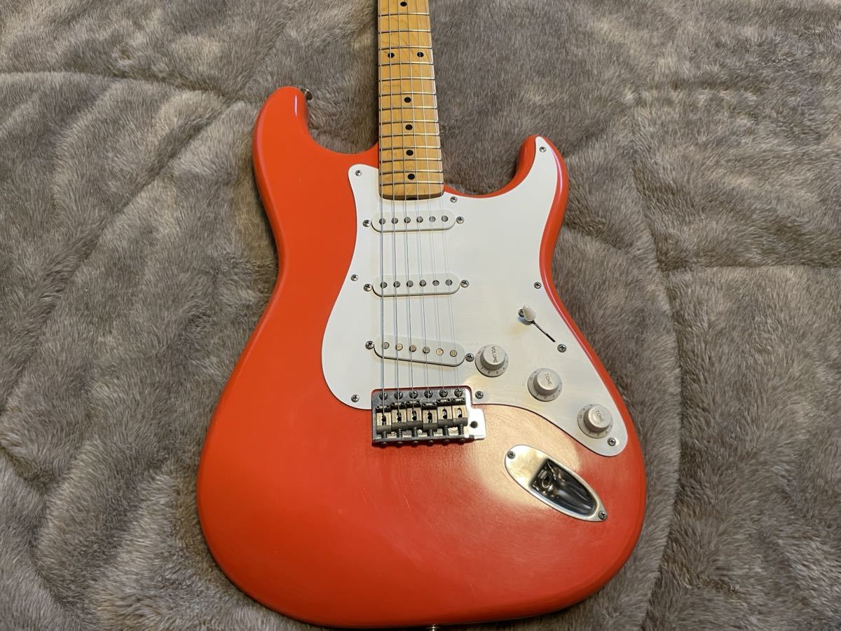 FENDER JAPAN ST57-85 JVシリアル フェスタレッド_画像2